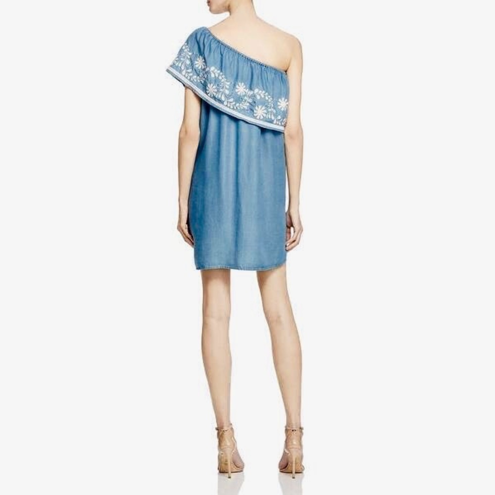 Rebecca Minkoff Rita One Shoulder Dress NWT Medium - Picture 8 of 8